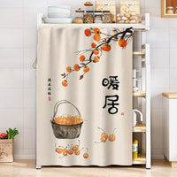HKM-514579 Dustproof Cartoon Anime Storage Rack Shade Curtain for Wardrobe, Various Sizes Available