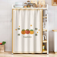 HKM-514579 Dustproof Cartoon Anime Storage Rack Shade Curtain for Wardrobe, Various Sizes Available