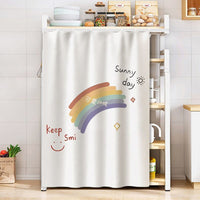 HKM-514579 Dustproof Cartoon Anime Storage Rack Shade Curtain for Wardrobe, Various Sizes Available