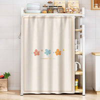 HKM-514579 Dustproof Cartoon Anime Storage Rack Shade Curtain for Wardrobe, Various Sizes Available