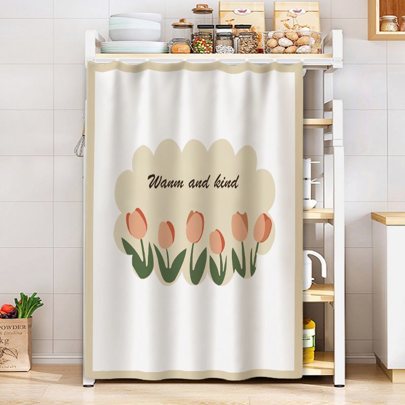 KTX-514579 Dustproof Cartoon Anime Storage Rack Shade Curtain for Wardrobe, Various Sizes Available