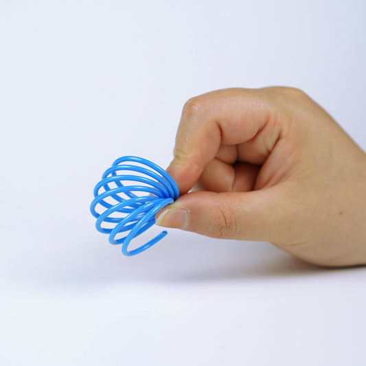 HKM-514643 Colorful Plastic Spring Cat Toy Pet Supplies