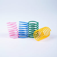 HKM-514643 Colorful Plastic Spring Cat Toy Pet Supplies
