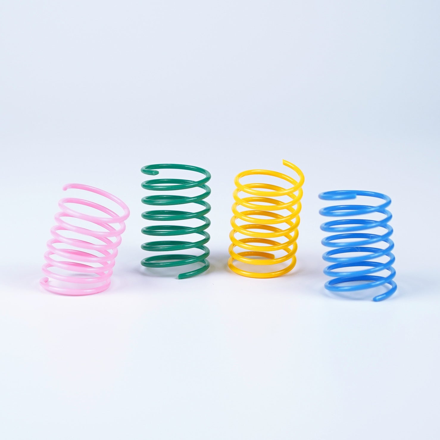 HKM-514643 Colorful Plastic Spring Cat Toy Pet Supplies