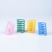 HKM-514643 Colorful Plastic Spring Cat Toy Pet Supplies