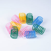 HKM-514643 Colorful Plastic Spring Cat Toy Pet Supplies