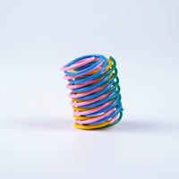 HKM-514643 Colorful Plastic Spring Cat Toy Pet Supplies