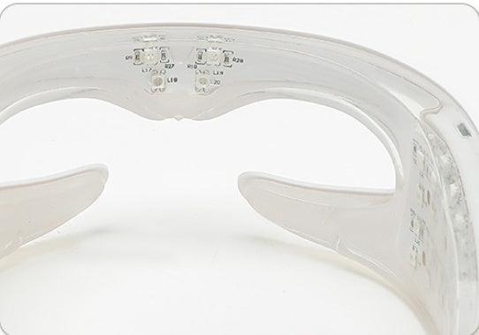 HKM-514707 Eye Massage Instrument for Dark Circle and Puffiness Reduction with Vibration and Light Therapy