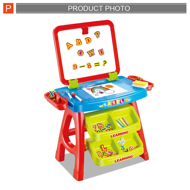 Colorful Kids Erasable Drawing Board Educational Learning Toy Set for Ages 2-4