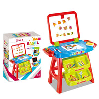HKM-514835 Colorful Kids Erasable Drawing Board Educational Learning Toy Set for Ages 2-4