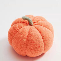 HKM-514835 Pumpkin Shaped Plush Pillow Cushion for Living Room and Bedroom Decor