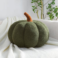 HKM-514835 Pumpkin Shaped Plush Pillow Cushion for Living Room and Bedroom Decor