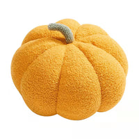 HKM-514835 Pumpkin Shaped Plush Pillow Cushion for Living Room and Bedroom Decor