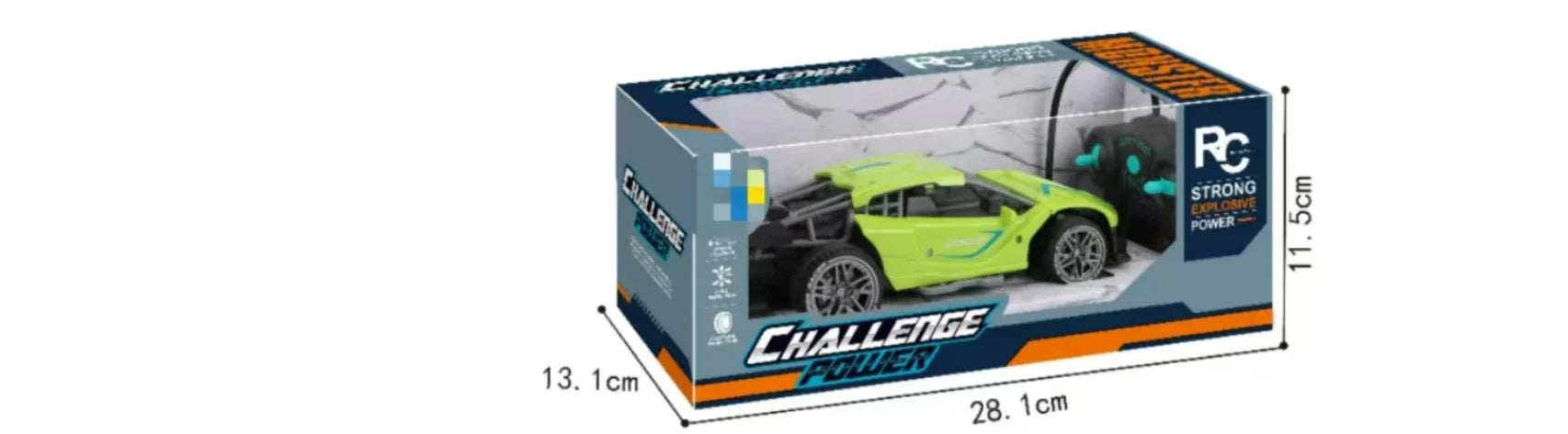 HKM-515027 High-Speed 2.4G Remote Control Drift Car 1/16 Scale 4WD Toy for Indoor and Outdoor Use