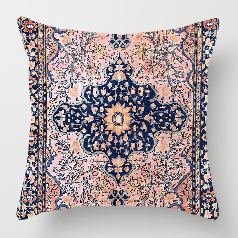 HKM-515091 Single-Sided Polyester Printed Pillowcase - 45 x 45cm Decorative Cushion Cover
