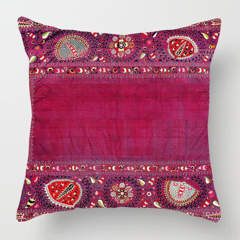 HKM-515091 Single-Sided Polyester Printed Pillowcase - 45 x 45cm Decorative Cushion Cover