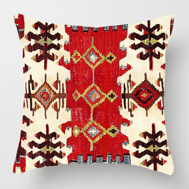 HKM-515091 Single-Sided Polyester Printed Pillowcase - 45 x 45cm Decorative Cushion Cover