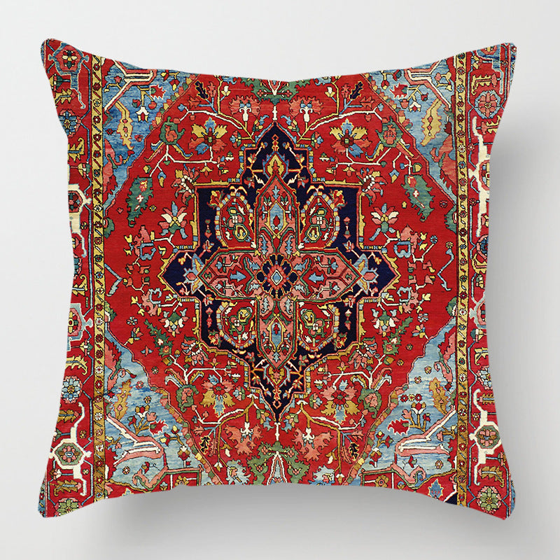 HKM-515091 Single-Sided Polyester Printed Pillowcase - 45 x 45cm Decorative Cushion Cover