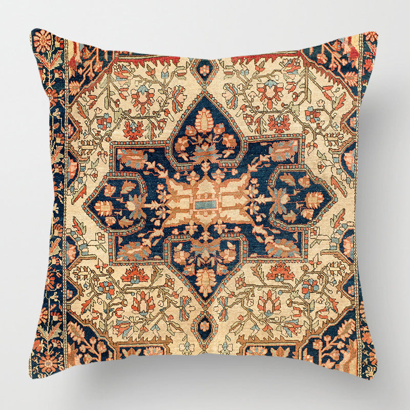 HKM-515091 Single-Sided Polyester Printed Pillowcase - 45 x 45cm Decorative Cushion Cover