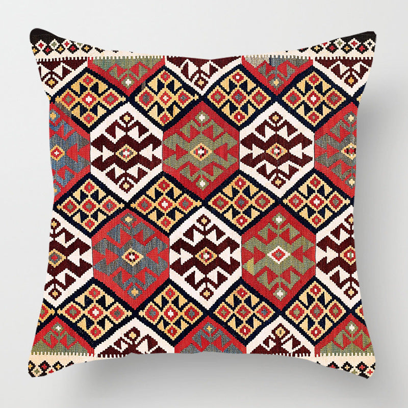 HKM-515091 Single-Sided Polyester Printed Pillowcase - 45 x 45cm Decorative Cushion Cover