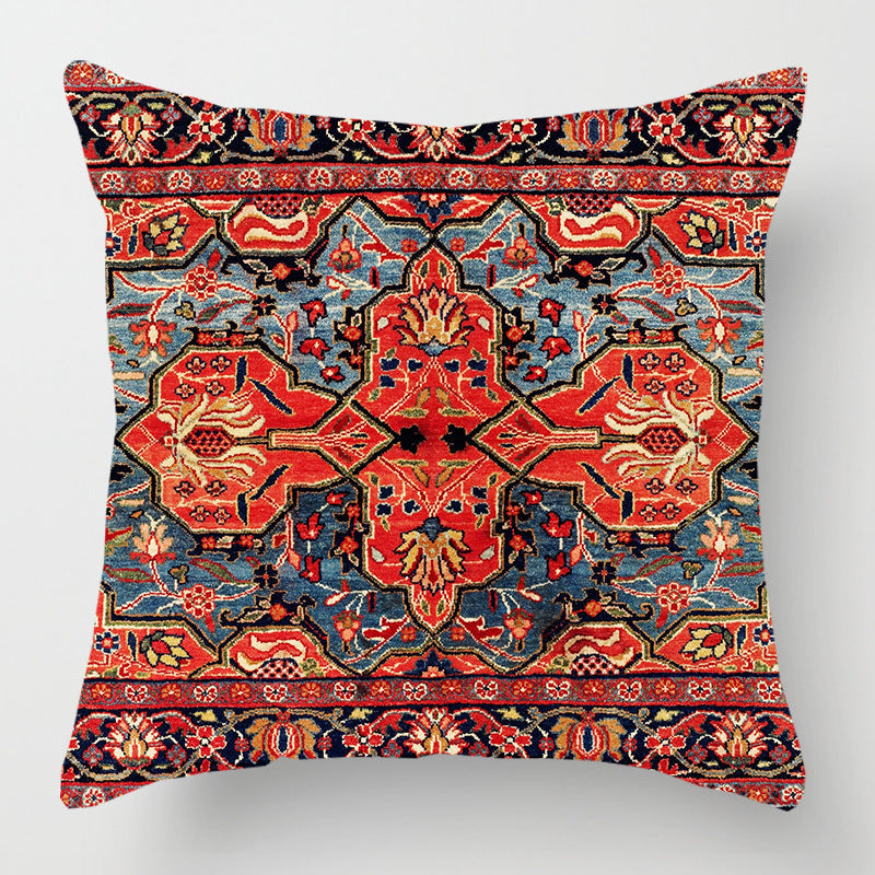HKM-515091 Single-Sided Polyester Printed Pillowcase - 45 x 45cm Decorative Cushion Cover