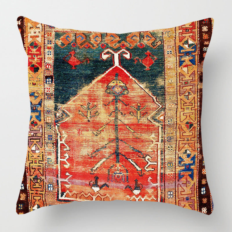 HKM-515091 Single-Sided Polyester Printed Pillowcase - 45 x 45cm Decorative Cushion Cover