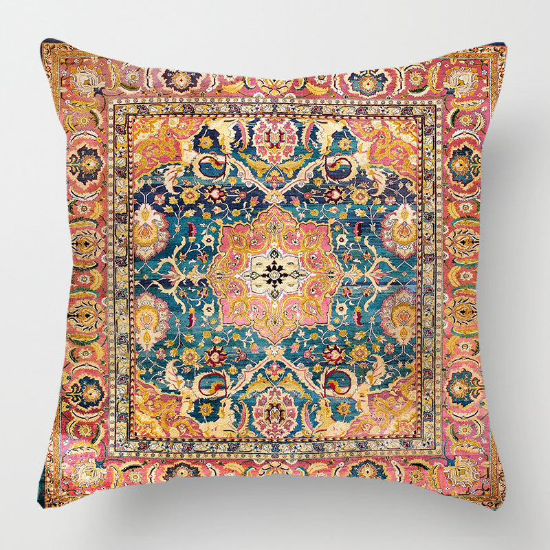 HKM-515091 Single-Sided Polyester Printed Pillowcase - 45 x 45cm Decorative Cushion Cover