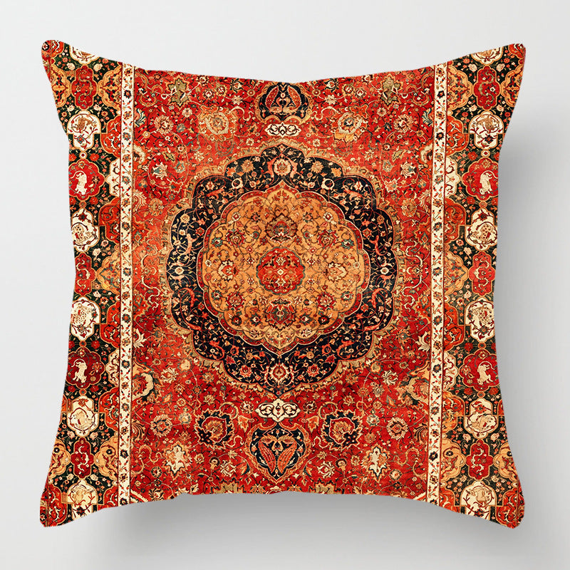 HKM-515091 Single-Sided Polyester Printed Pillowcase - 45 x 45cm Decorative Cushion Cover