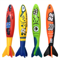 HKM-515283 Diving Toy Set for Kids - Underwater Swimming Training & Play, 4 Pieces, Ideal for Ages 3 and Up