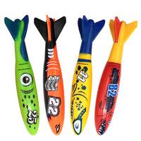 HKM-515283 Diving Toy Set for Kids - Underwater Swimming Training & Play, 4 Pieces, Ideal for Ages 3 and Up