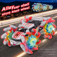 HKM-515603 Alloy Drift RC Stunt Car with Gesture Control and LED Lights - 6 Channel Remote Control Truck