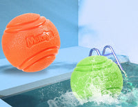 HKM-515795 Pet Dog Bouncy Ball, Bite-resistant Solid Ball, Rubber Bite