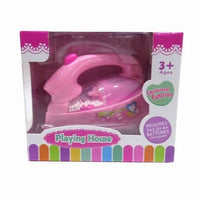 HKM-515859 Mini Kitchen Set with Electric Washing Machine and Sweeper for Children