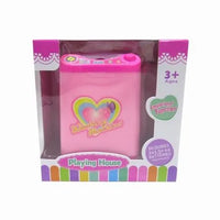 HKM-515859 Mini Kitchen Set with Electric Washing Machine and Sweeper for Children