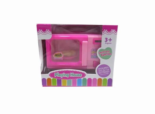 HKM-515859 Mini Kitchen Set with Electric Washing Machine and Sweeper for Children