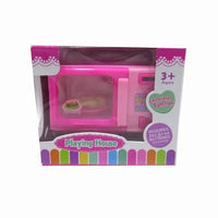 HKM-515859 Mini Kitchen Set with Electric Washing Machine and Sweeper for Children