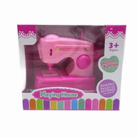 HKM-515859 Mini Kitchen Set with Electric Washing Machine and Sweeper for Children