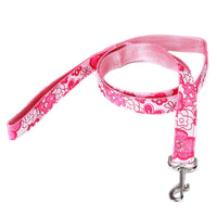 HKM-515987 Christmas Themed Black Plaid Stripe Pet Traction Rope