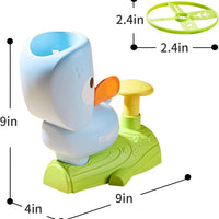 HKM-515987 Outdoor Spinning UFO Disc Launcher with Catch Nets for Fun Flying Saucer Games