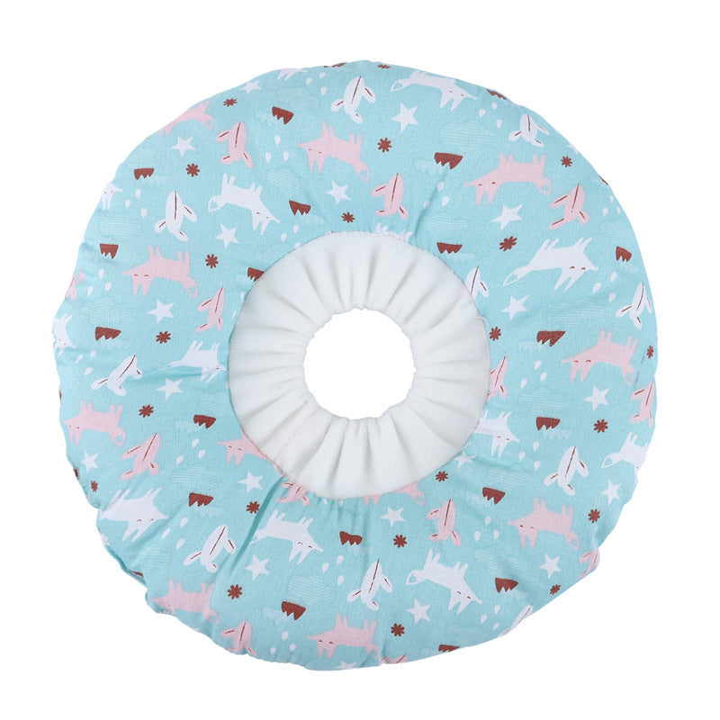 HKM-516051 Anti-Bite and Anti-Licking Cat Collar - Adjustable Neck and Headgear for All Seasons