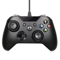 HKM-516051 Wired USB Game Controller with Vibration for Xbox One - New ABS Accessory