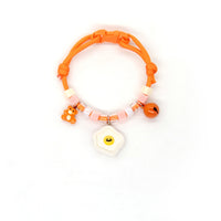 HKM-516179 Adjustable Cartoon Pet Necklace with Colorful Small Pendants for Cats and Dogs