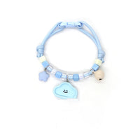 HKM-516179 Adjustable Cartoon Pet Necklace with Colorful Small Pendants for Cats and Dogs