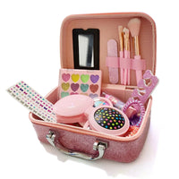 HKM-516179 Kids Pretend Makeup Play Set with Lipstick and Nail Accessories for Creative Dress-Up Fun