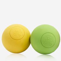 HKM-516627 Durable Rubber Elastic Ball for Dogs - Bite-Resistant Molar Training Toy, 6.3cm, Red/Yellow/Green