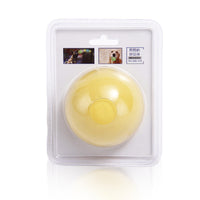 HKM-516627 Durable Rubber Elastic Ball for Dogs - Bite-Resistant Molar Training Toy, 6.3cm, Red/Yellow/Green