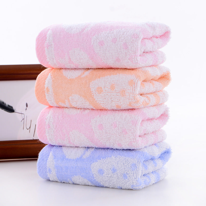 HKM-516755 Bamboo Fiber Strawberry Towel - Lightweight, Absorbent & Soft with Various Color Options