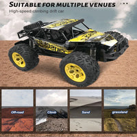 HKM-516755 High-Speed 1/12 RC Climbing Off-Road Car - 2.4GHz Remote Control Vehicle for Kids