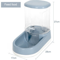 HKM-517203 Eco-Friendly Pet Water Dispenser for Dogs and Cats – Cherry Blossom Pink, Mint Green, Marble Gray