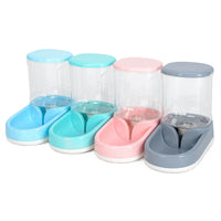 HKM-517203 Eco-Friendly Pet Water Dispenser for Dogs and Cats – Cherry Blossom Pink, Mint Green, Marble Gray